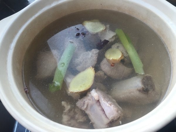 排骨翡翠汤步骤2
