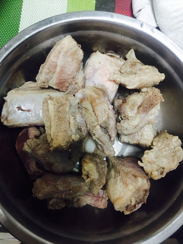 排骨翡翠汤步骤1
