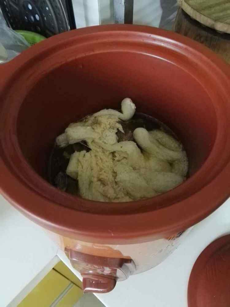 竹荪牛排步骤6