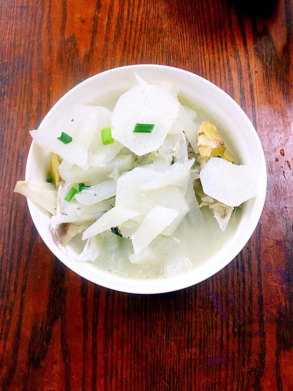 鱼头萝卜汤步骤10