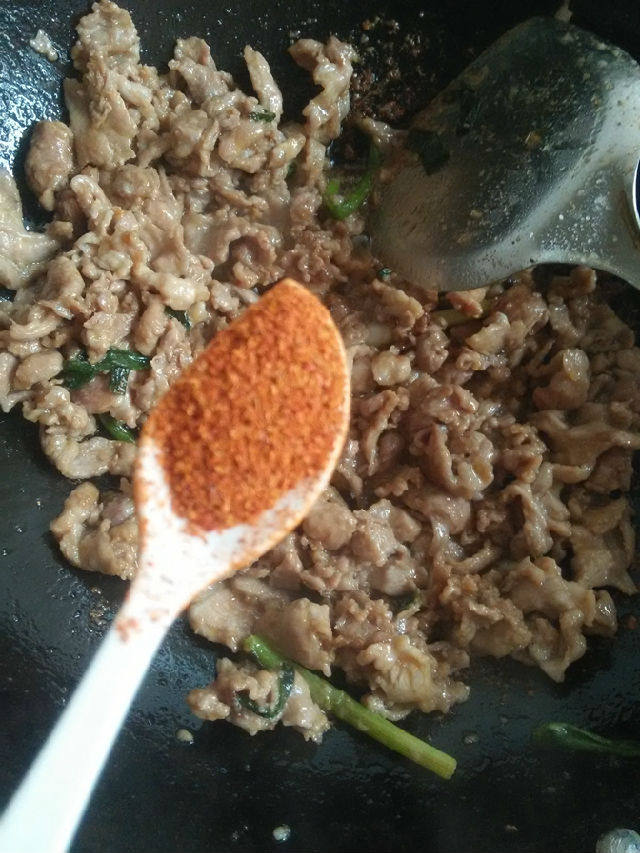 孜然羊肉#本味家乡菜#步骤6