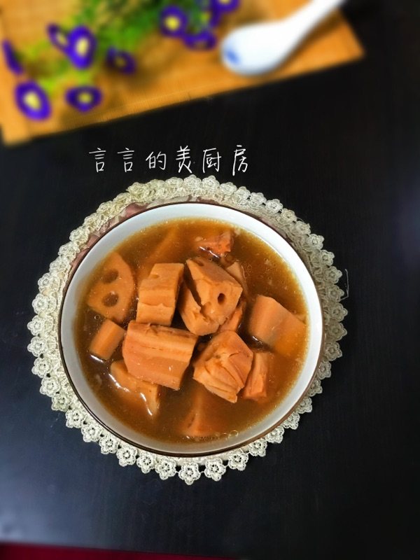 莲藕猪骨汤步骤8