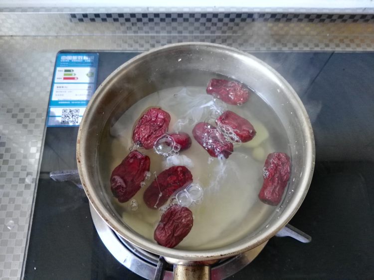 姜枣红糖蛋步骤6