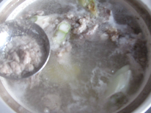 胡青萝卜羊肉汤步骤7