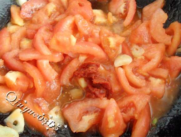 木耳番茄鱼片汤步骤8