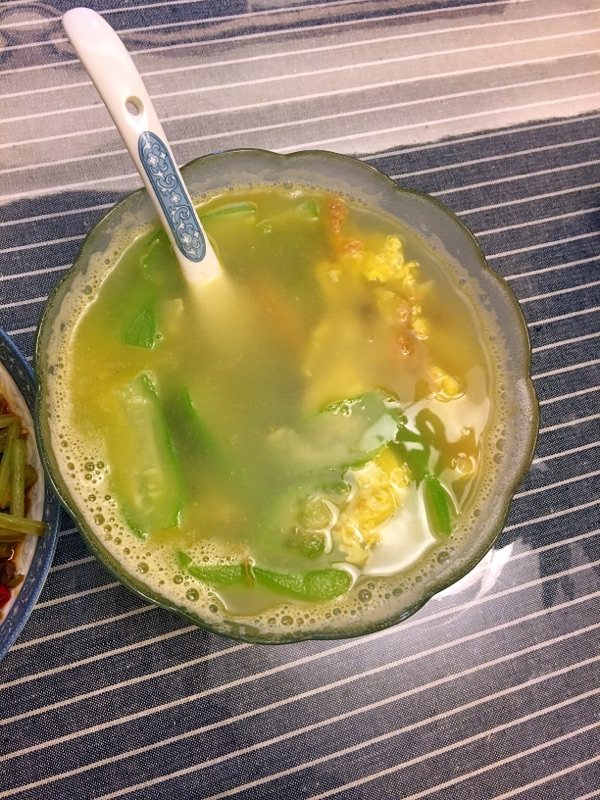 丝瓜蛋汤步骤9