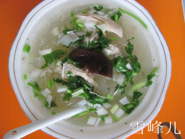 粉丝鸡汤步骤6