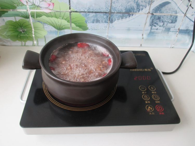 红豆薏米山药汤步骤4