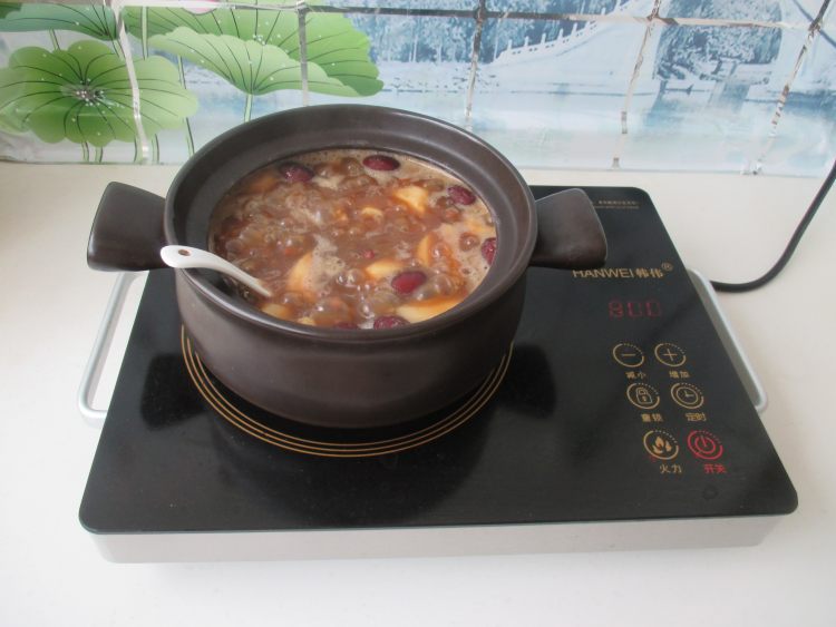 红豆薏米山药汤步骤9