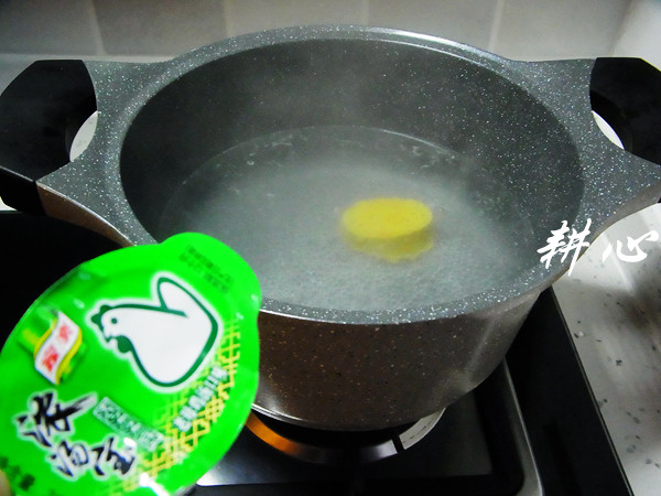 鱼皮生菜汤步骤4