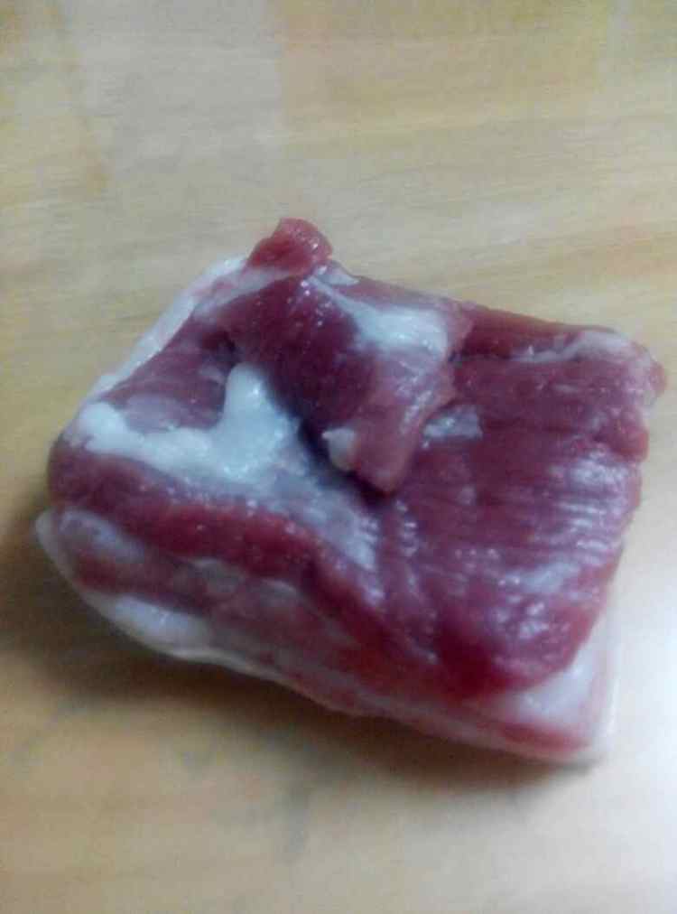 小青菜肉圆汤步骤1