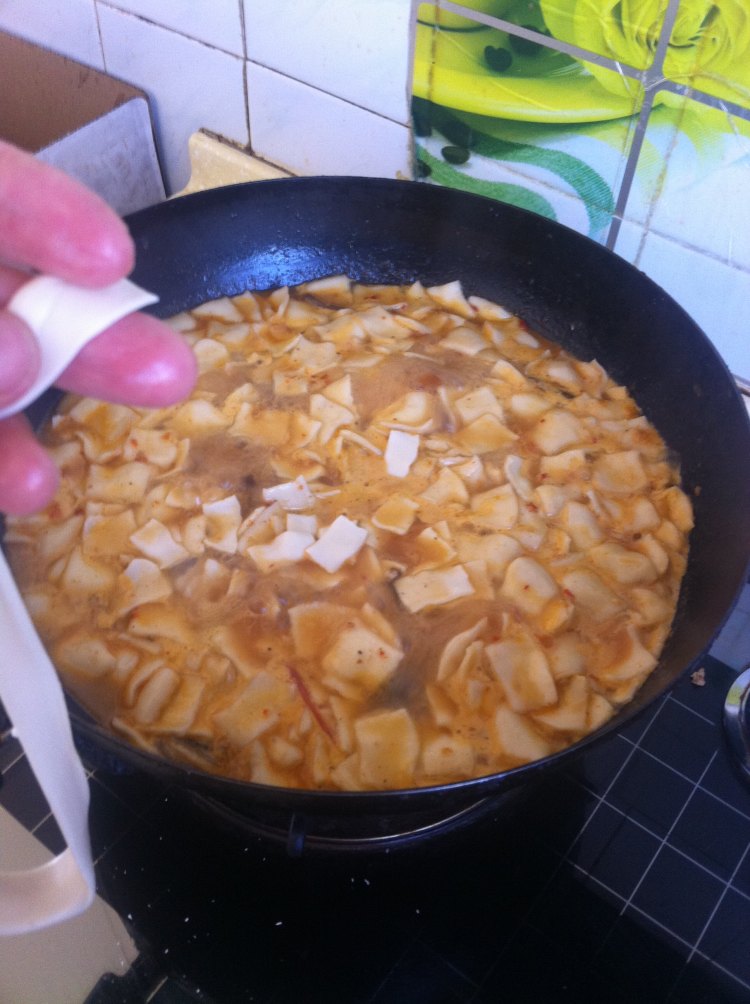 香菇土鸡小揪面步骤14