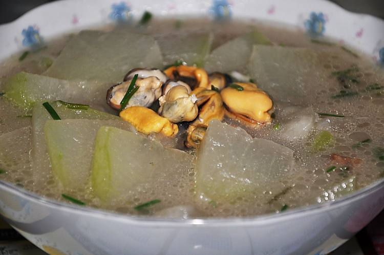 冬瓜淡菜汤步骤10
