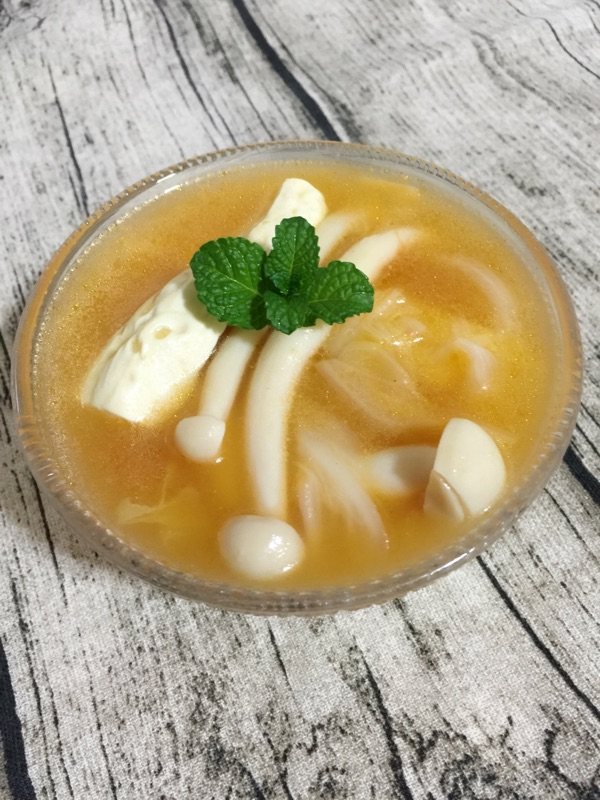 西红柿白菜豆腐汤步骤18