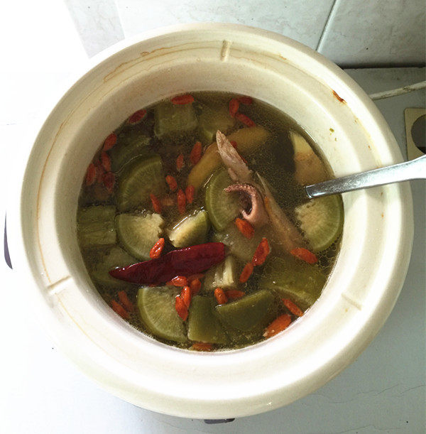 青萝卜煲老鸭汤步骤12