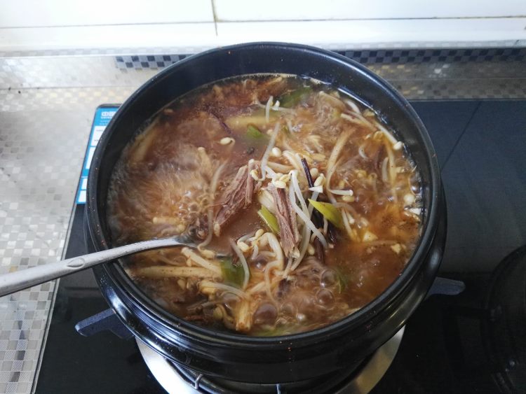 韩国辣牛肉汤步骤14