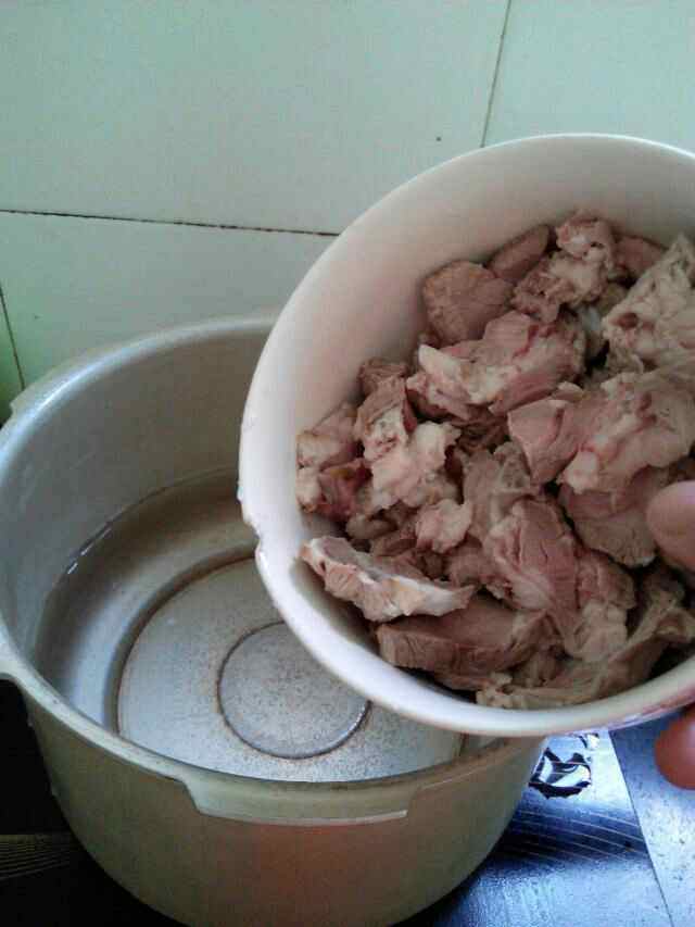 苦瓜花蛤肉片汤步骤3
