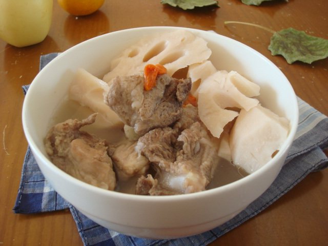 排骨炖莲藕步骤10