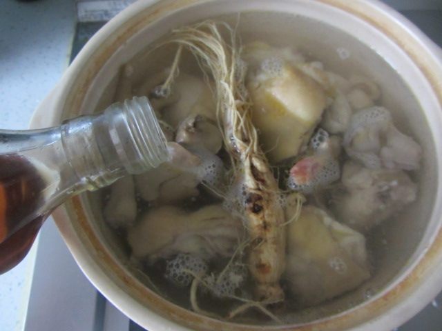 参鸡汤步骤8