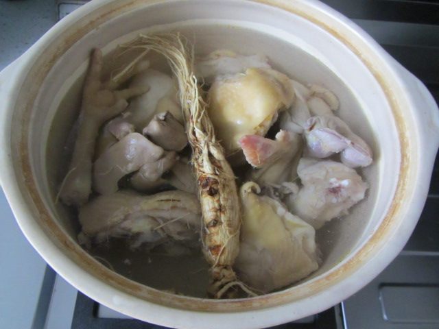参鸡汤步骤7