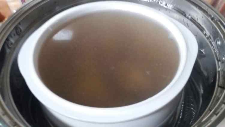 鹿茸红参炖羊肉步骤4