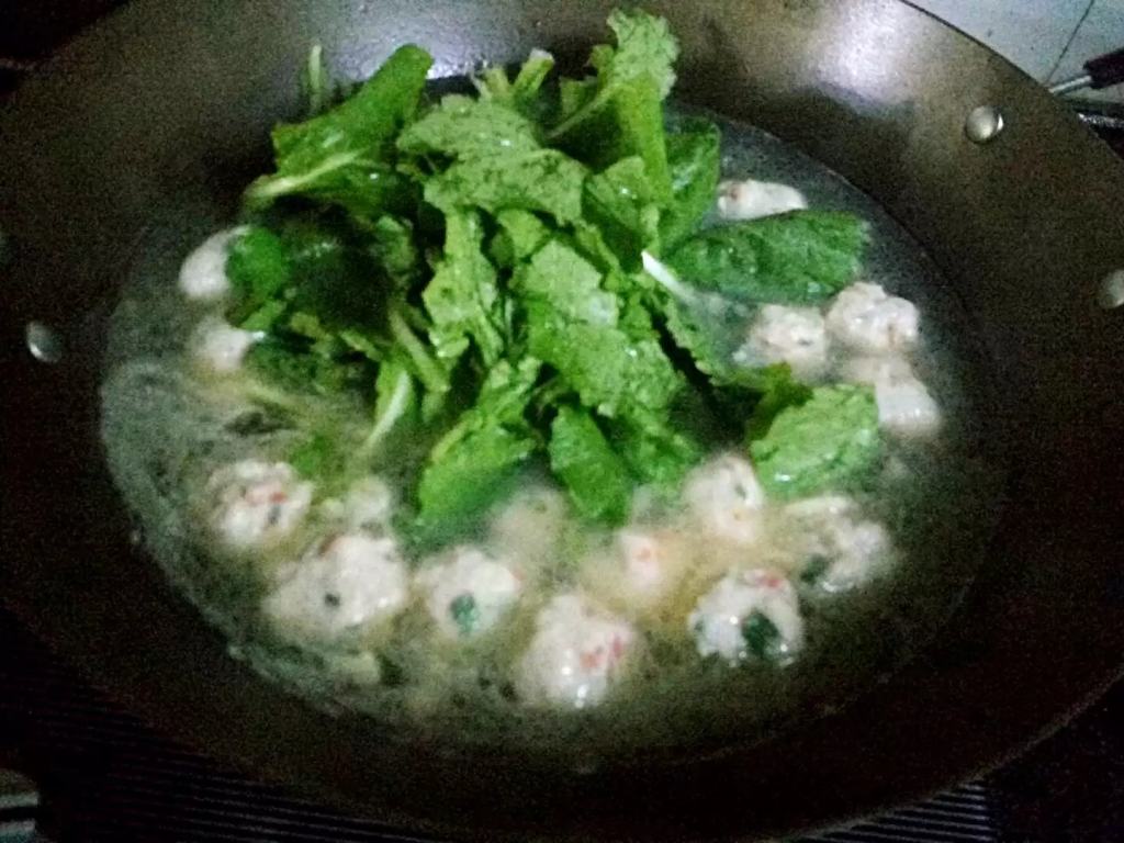 鸡肉丸子汤步骤12