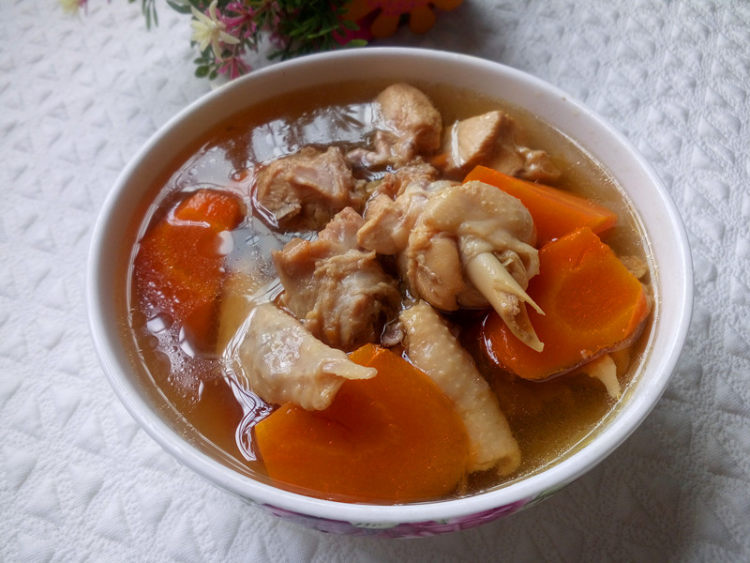 萝卜枸杞煲鸡肉步骤8