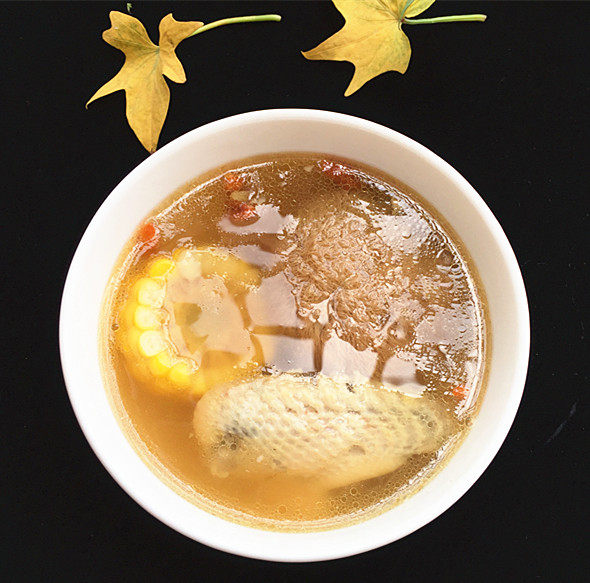 猴头菇煲土鸡汤步骤11