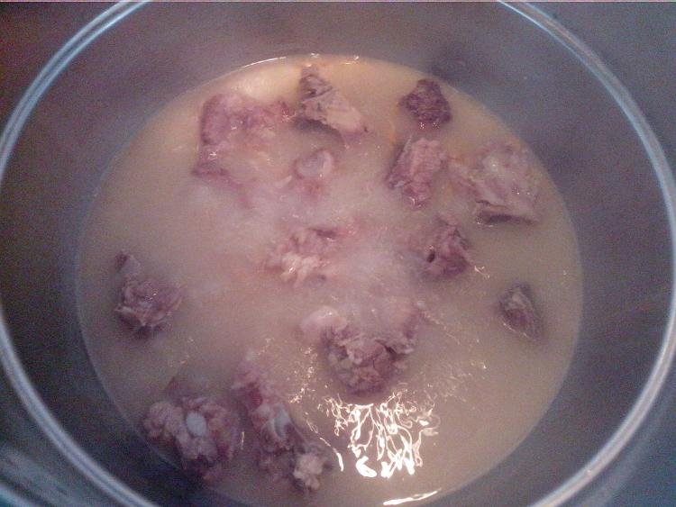 浓汤骨头炖粉条步骤7
