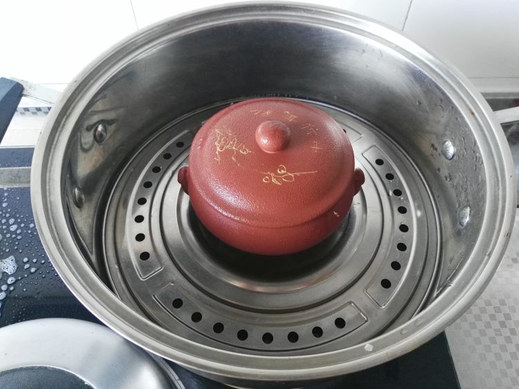 汽锅菌菇乌鸡步骤8