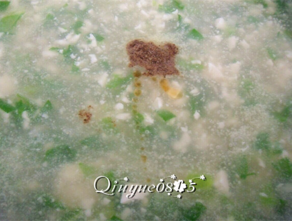 翡翠白玉豆腐羹步骤7