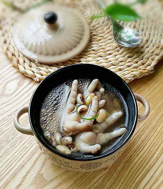 双豆鸡脚汤步骤10