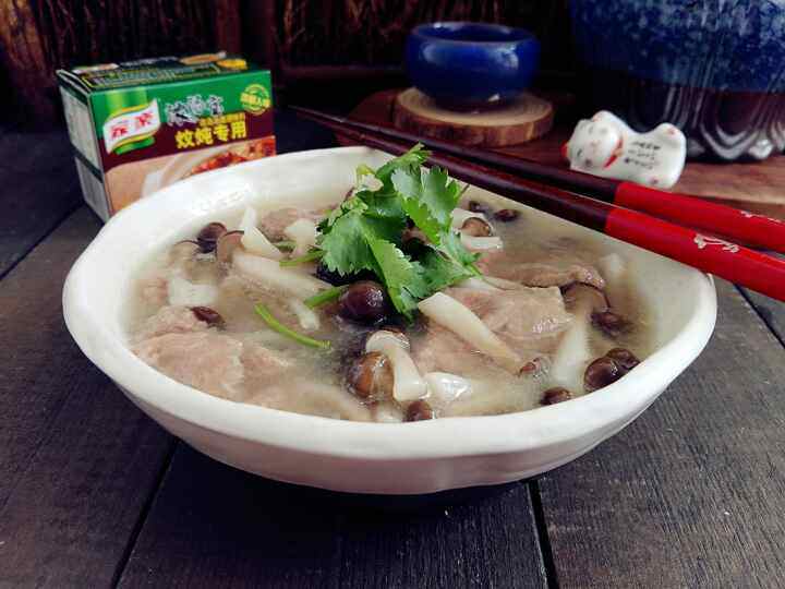 蟹味菇牛肉汤步骤10