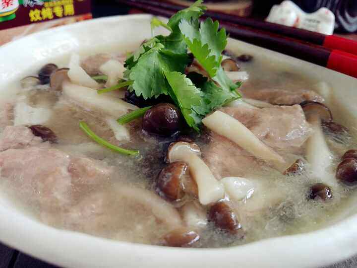 蟹味菇牛肉汤步骤12