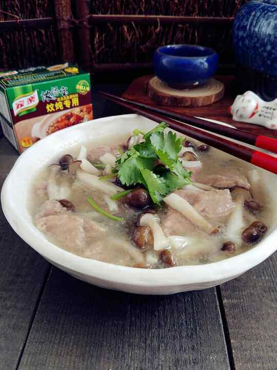 蟹味菇牛肉汤步骤11