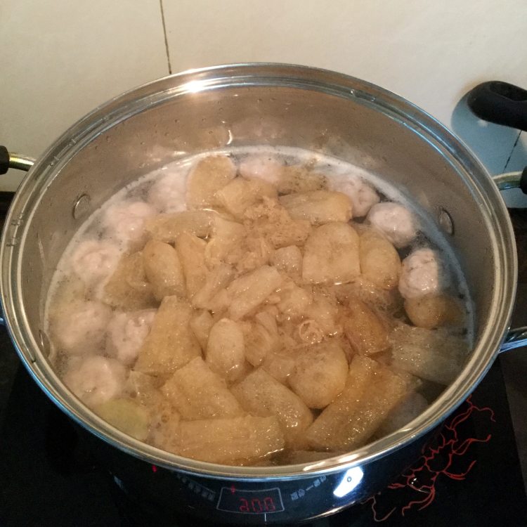 丝瓜竹笙浸肉丸步骤11