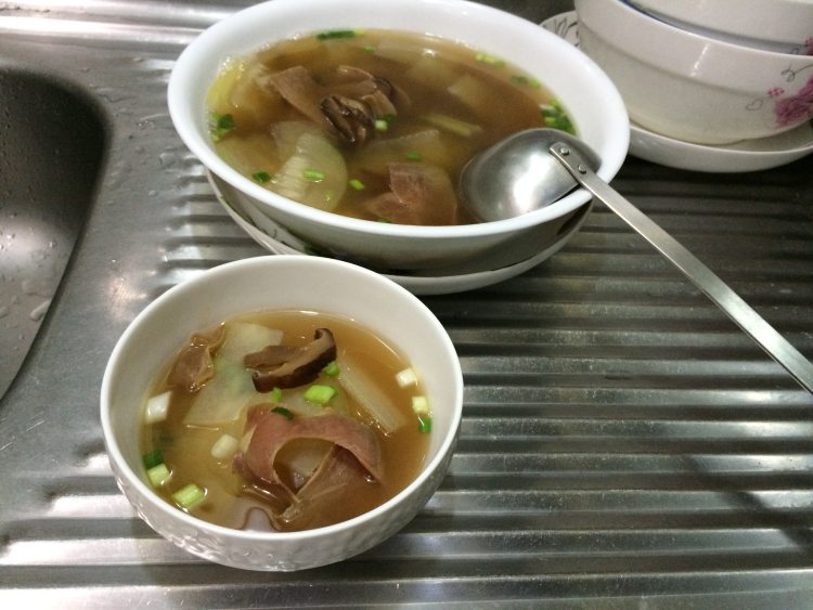 云腿节瓜汤步骤8