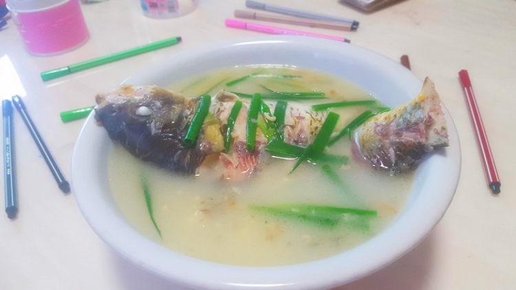 鲤鱼汤步骤6