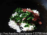 腊肠炒饭步骤15