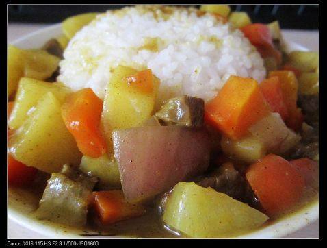 咖喱牛腩饭步骤12