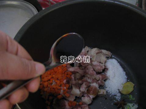 肉干饭步骤4