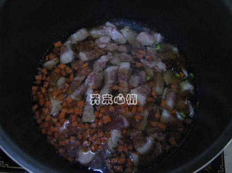 肉干饭步骤5