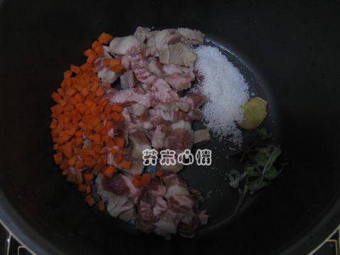肉干饭步骤3