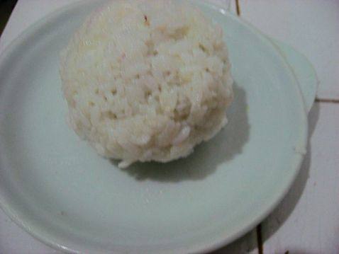紫薯花开饭团步骤4