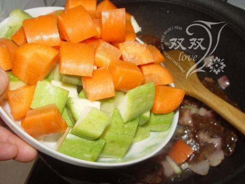 香肠豆豉焖饭步骤7