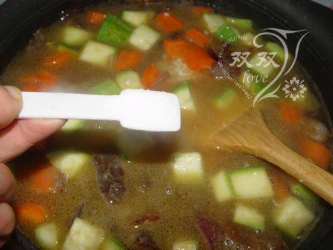 香肠豆豉焖饭步骤10