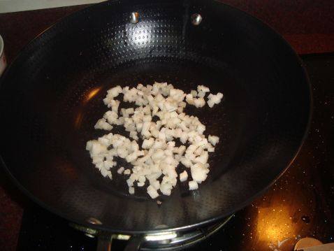 鹅肉炒饭步骤4