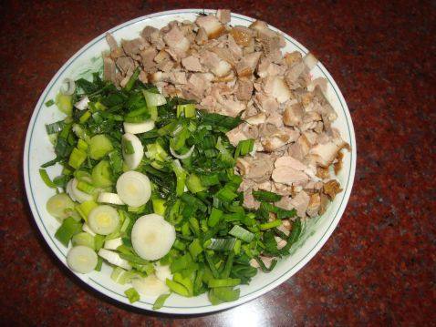 鹅肉炒饭步骤3