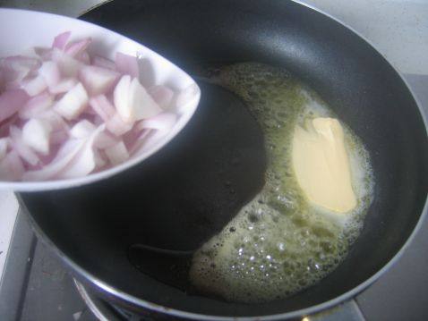 金色方腿青豆炒饭步骤2