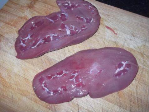 猪腰焗饭步骤1